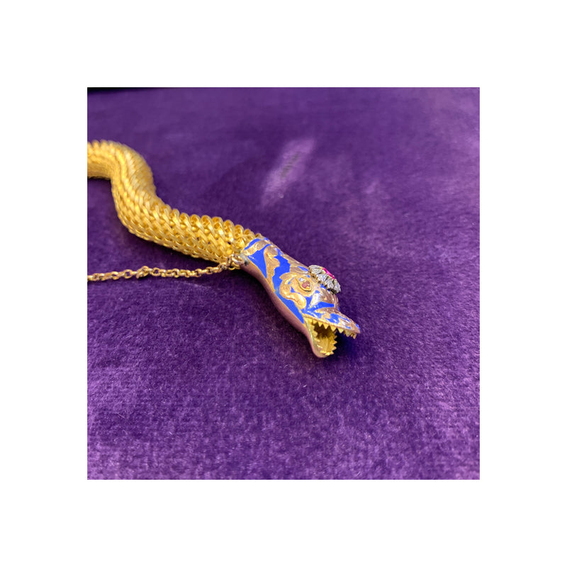 Antique Snake Bracelet