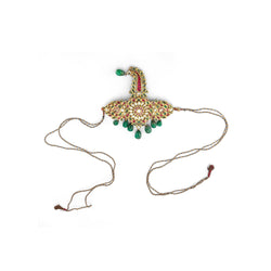 Museum Quality Antique Indian Sarpech Necklace