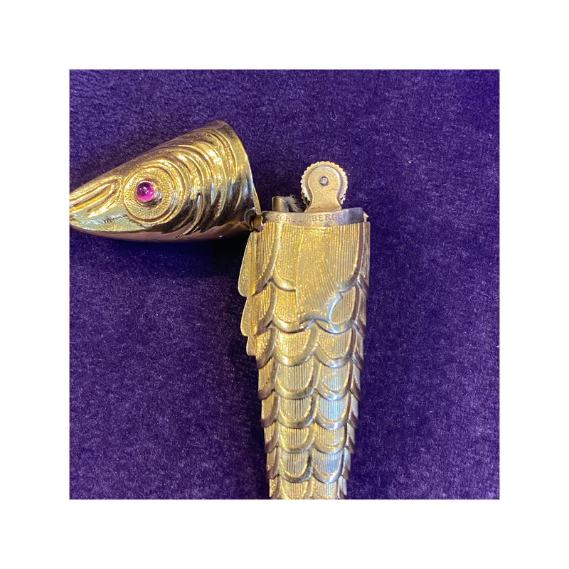 Schlumberger Ruby and Sapphire Fish Lighter