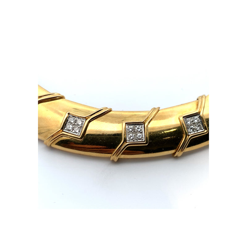 Vintage Gold & Diamond Necklace