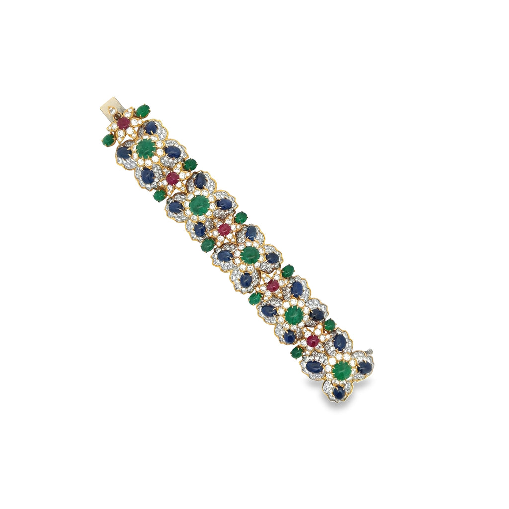 Van Cleef & Arpels Multi Gem Bracelet – Joseph Saidian & Sons