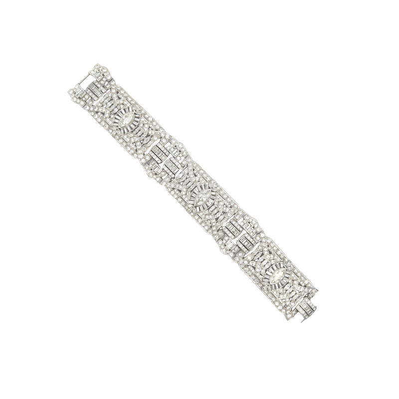 Art Deco Diamond Bracelet