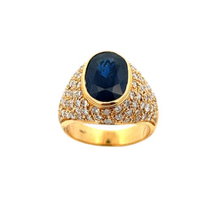 Men's Sapphire Ring