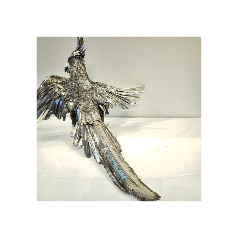 Mario Buccellati Large Size Silver Parrot