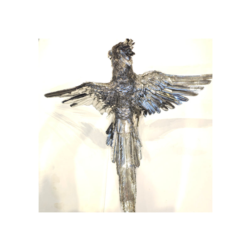Mario Buccellati Large Size Silver Parrot