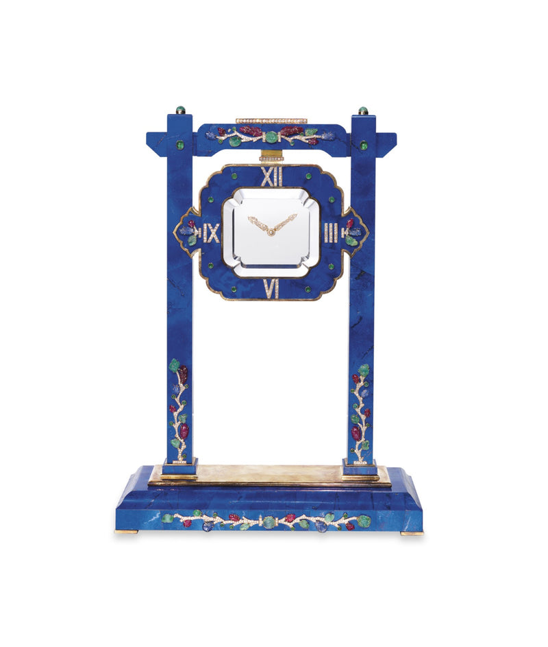 Cartier Lapis Clock