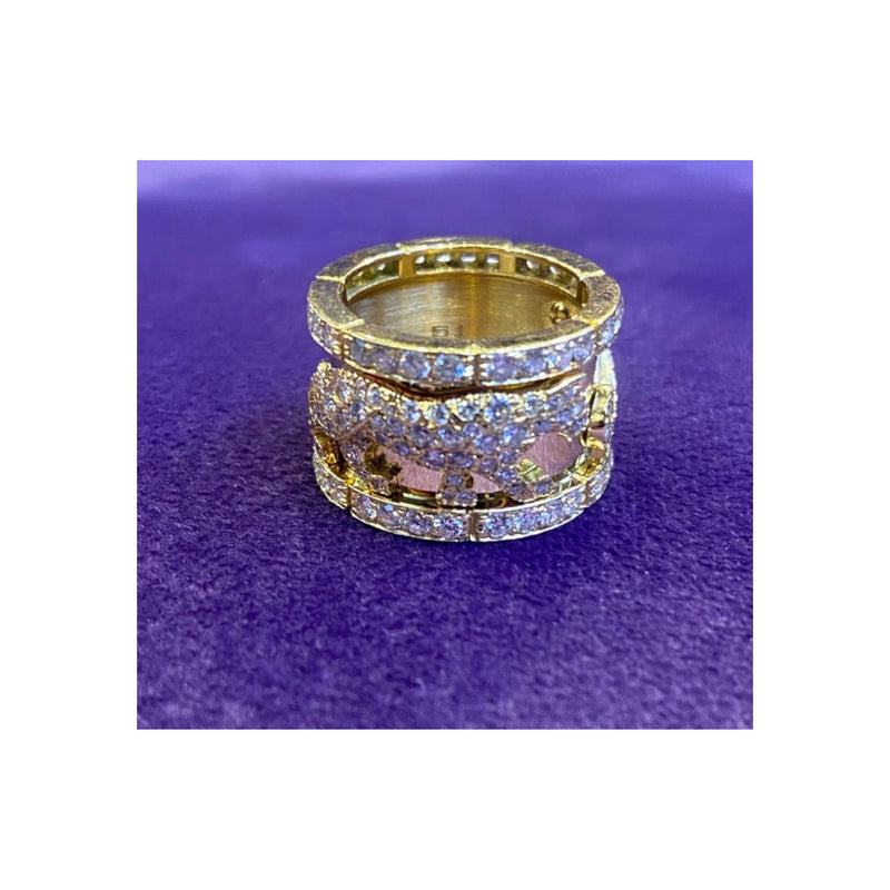 Cartier Mahango Walking Panthère' Diamond Ring