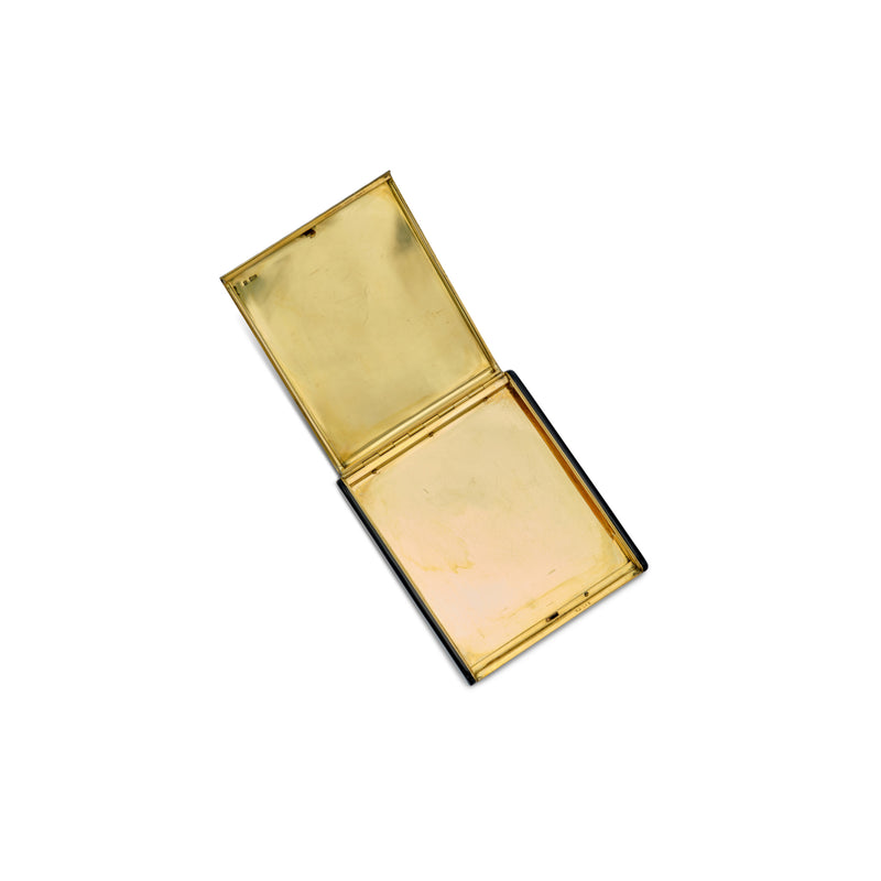 Lacloche Freres Gold and Enamel Cigarette Case
