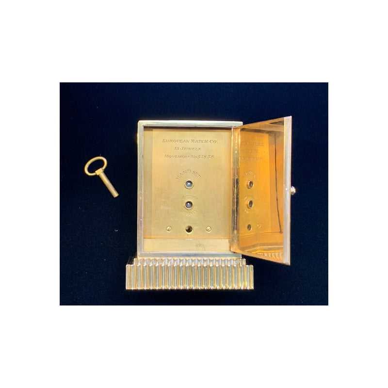Cartier Gold Desk Clock