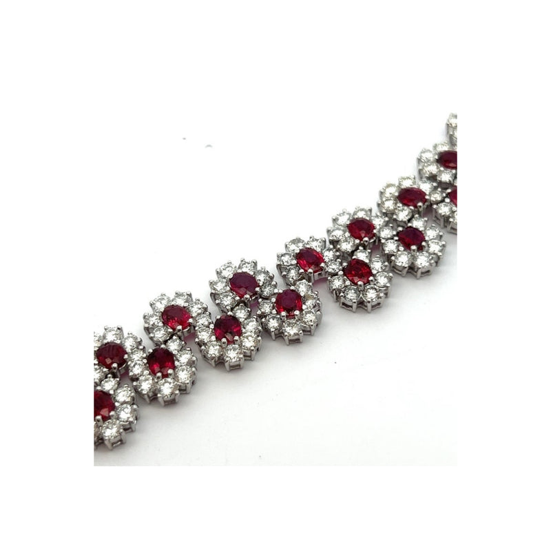 Ruby and Diamond Bracelet