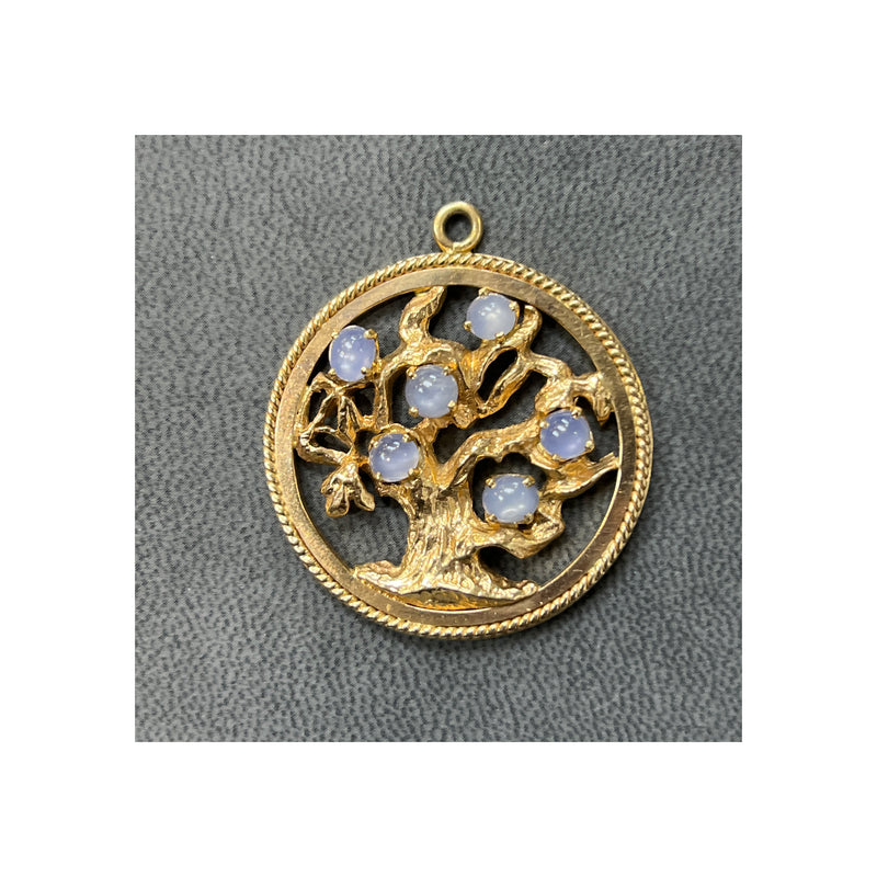 Tiffany & Co Moonstone Tree of Life Pendant