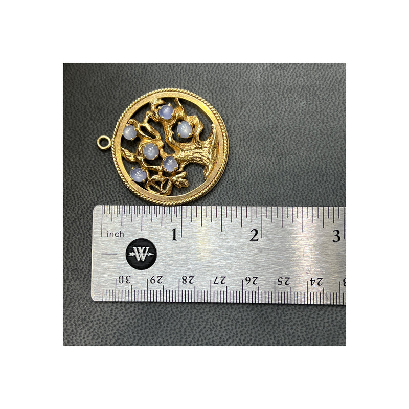 Tiffany & Co Moonstone Tree of Life Pendant