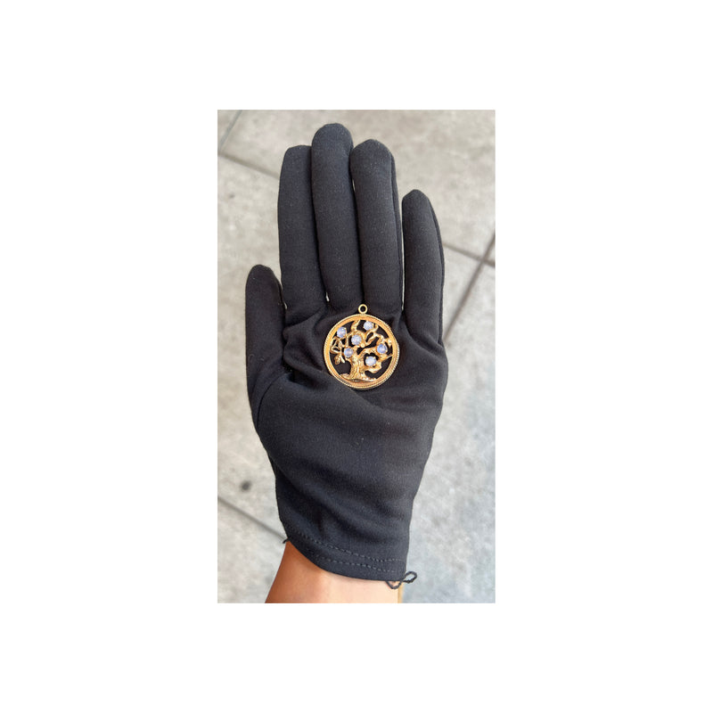 Tiffany & Co Moonstone Tree of Life Pendant