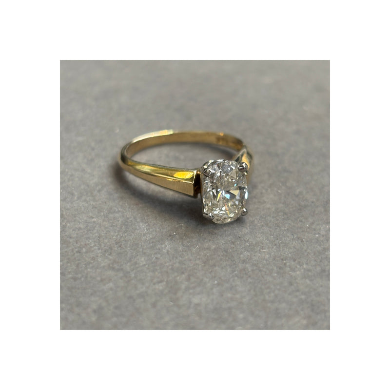 1.53 Carat Solitaire Diamond Ring
