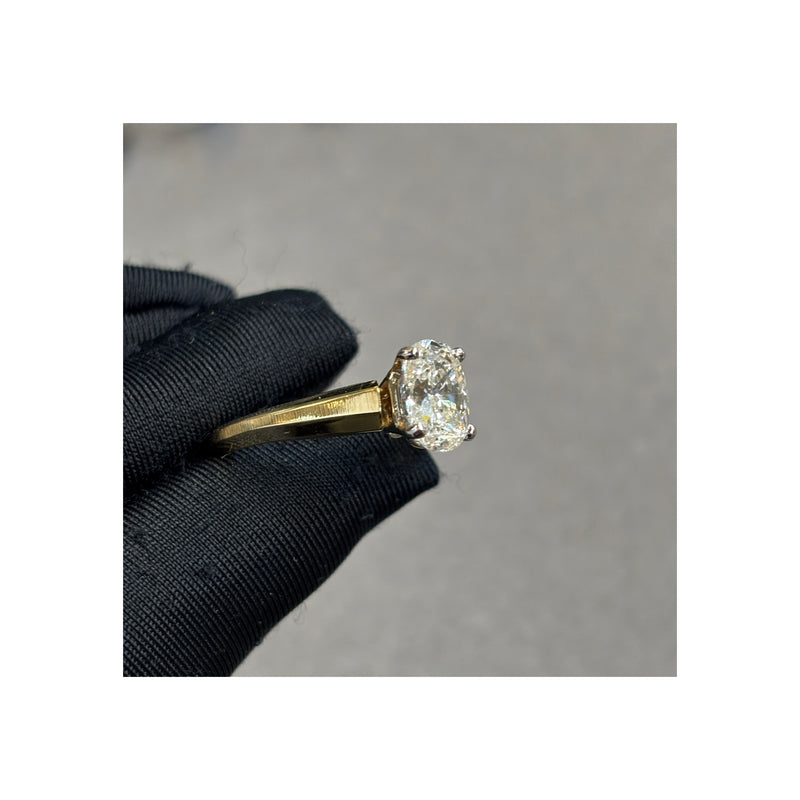1.53 Carat Solitaire Diamond Ring
