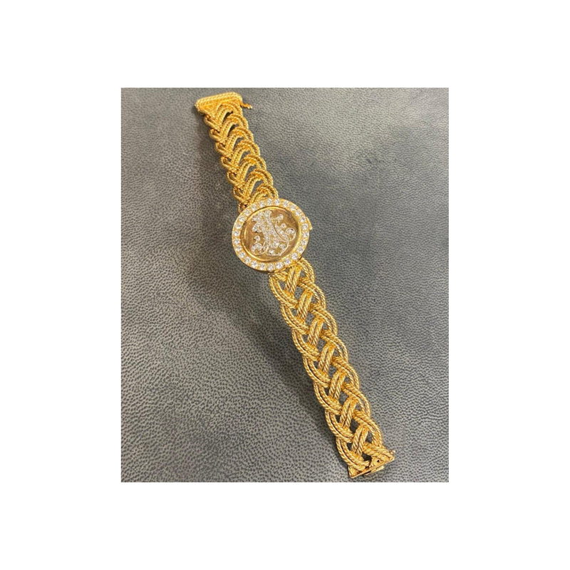 Boucheron Diamond Monogram Watch