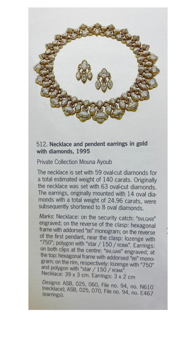 Historic Bvlgari Diamond Necklace