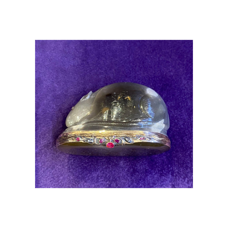 Agate Mouse Snuff Box