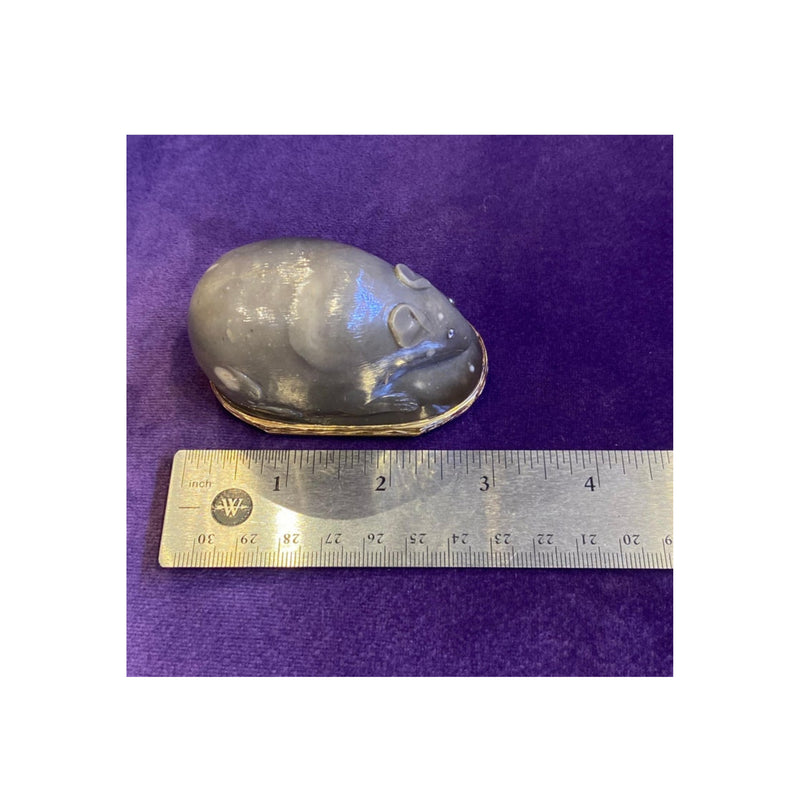 Agate Mouse Snuff Box