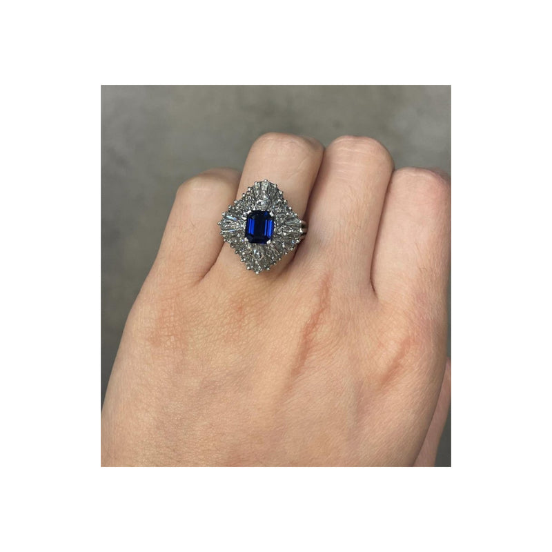 Sapphire Ballerina Ring