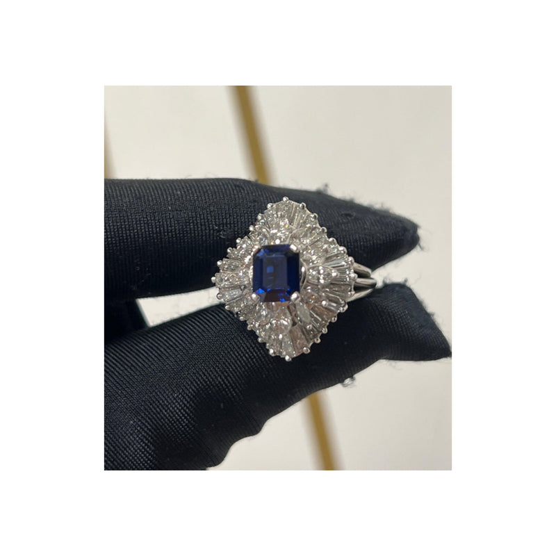 Sapphire Ballerina Ring