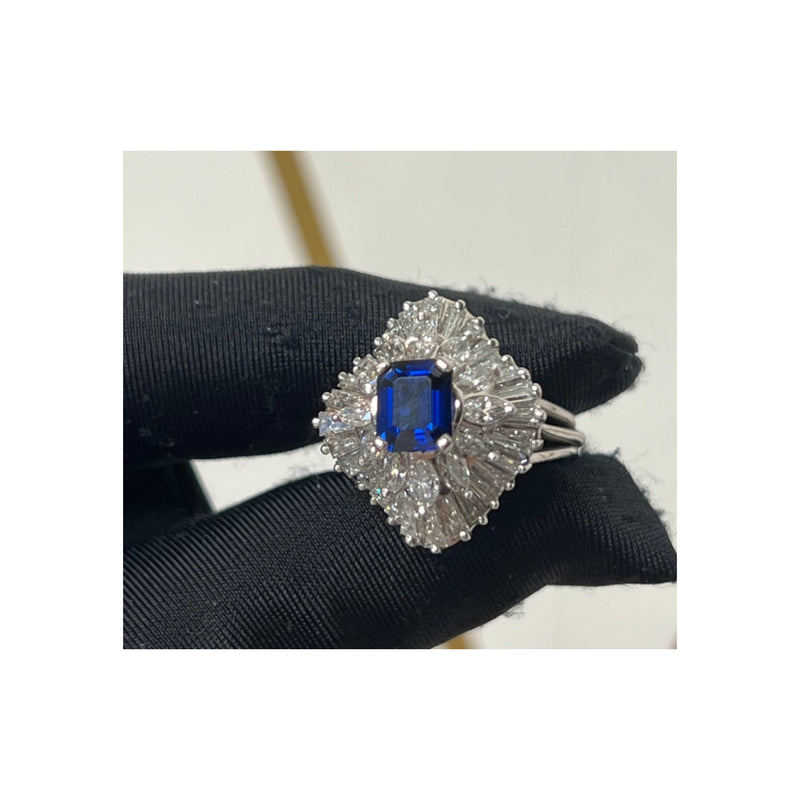 Sapphire Ballerina Ring