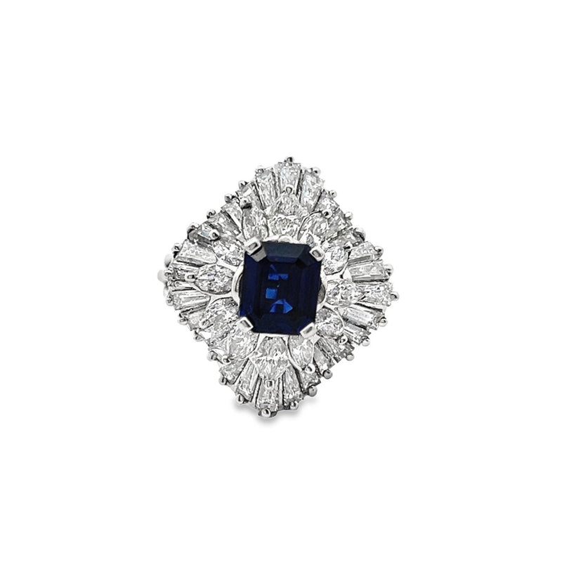 Sapphire Ballerina Ring