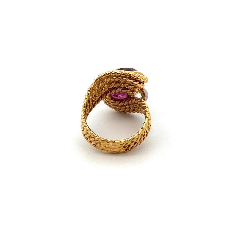 Ruby You and Me Ring