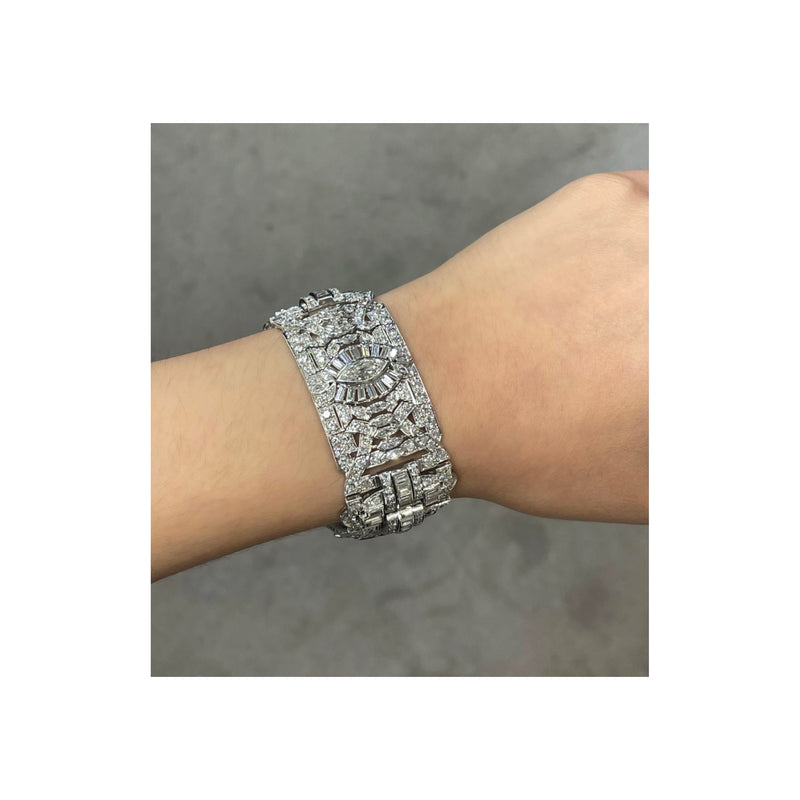 Art Deco Diamond Bracelet