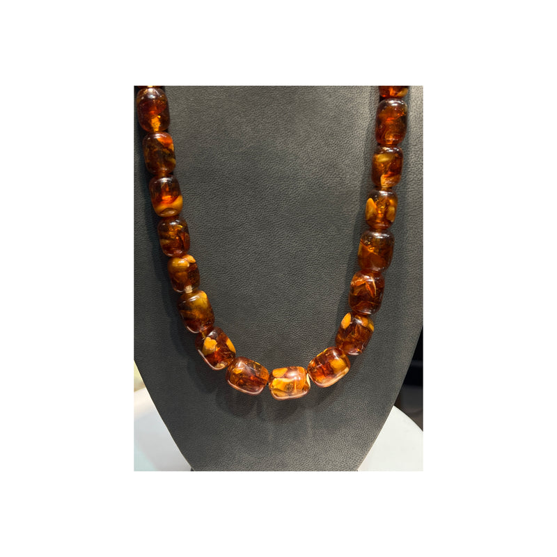 Amber Bead Necklace