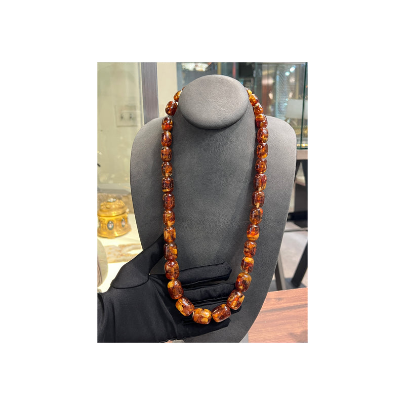 Amber Bead Necklace