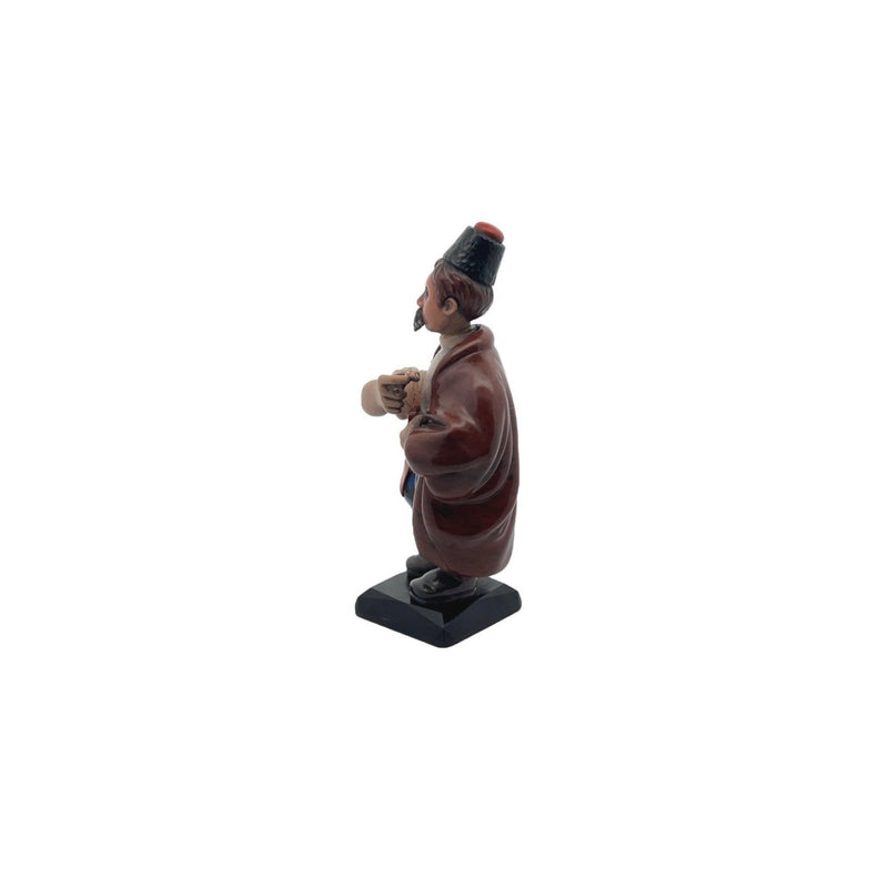 Carved Hardstone Figure of a Man