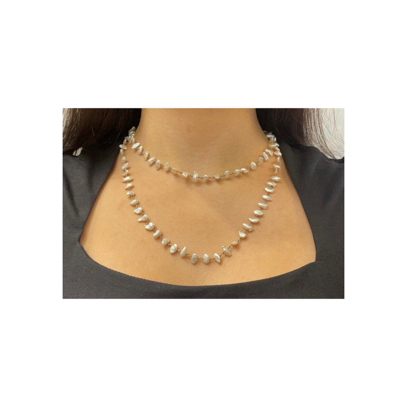 Baroque Cultured Pearl Strand Necklace