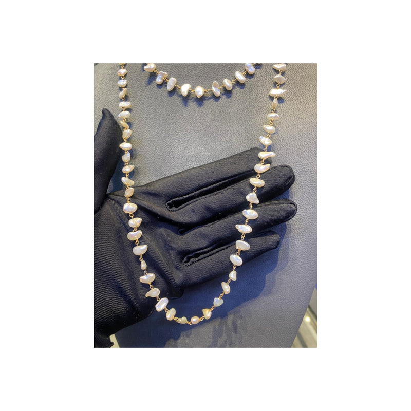 Baroque Cultured Pearl Strand Necklace