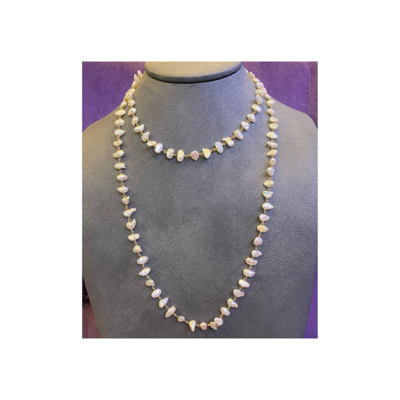 Baroque Cultured Pearl Strand Necklace