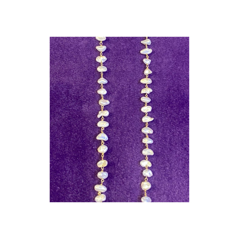 Baroque Cultured Pearl Strand Necklace