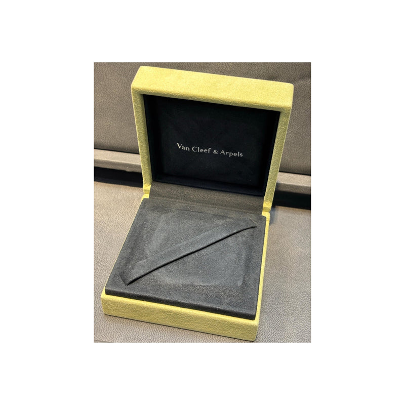 Van Cleef & Arpels Perlée Clovers Diamond Bangle Bracelet