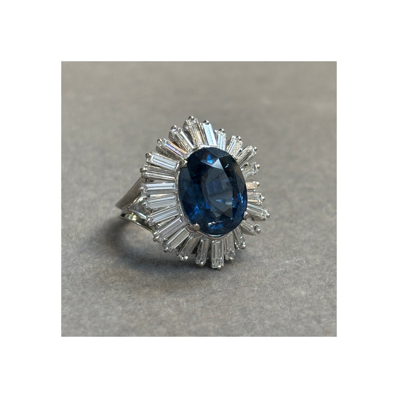 Van Cleef and Arpels Certified Natural Sapphire Ballerina Ring