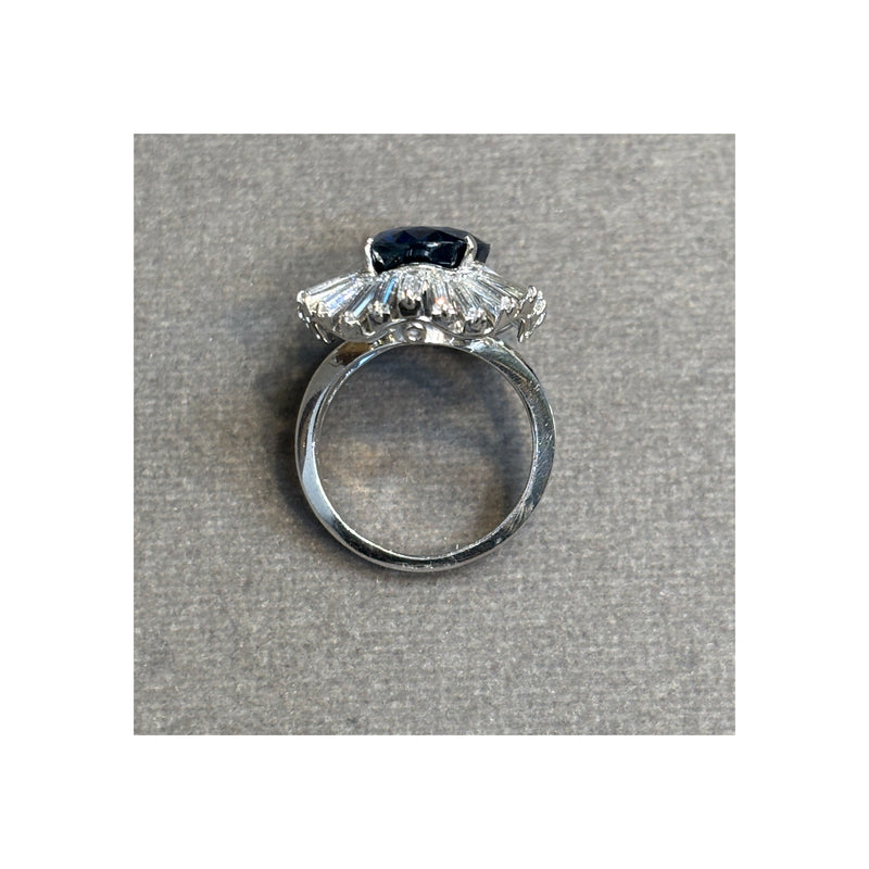 Van Cleef and Arpels Certified Natural Sapphire Ballerina Ring