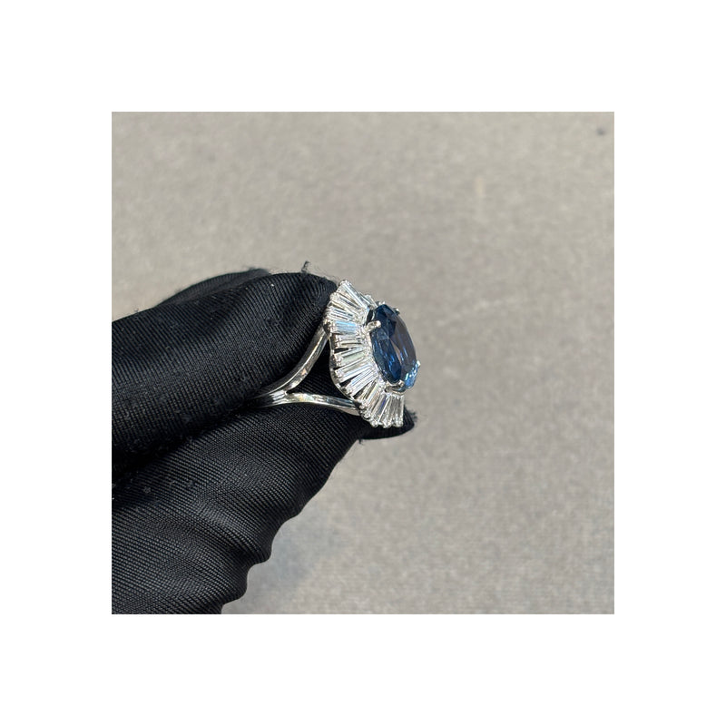 Van Cleef and Arpels Certified Natural Sapphire Ballerina Ring