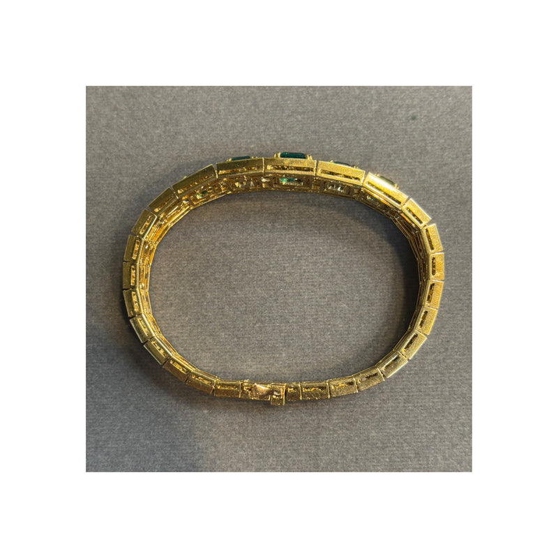 Van Cleef and Arpels Emerald and Diamond Bracelet
