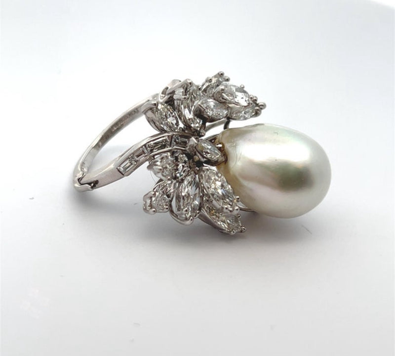 Pearl Cocktail Ring