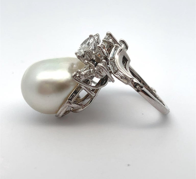 Pearl Cocktail Ring