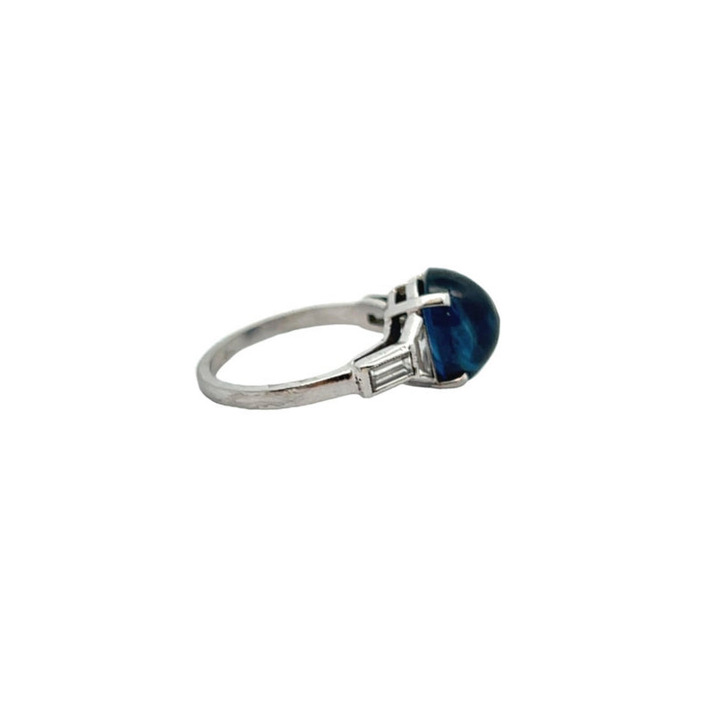 Cabochon Sapphire Ring