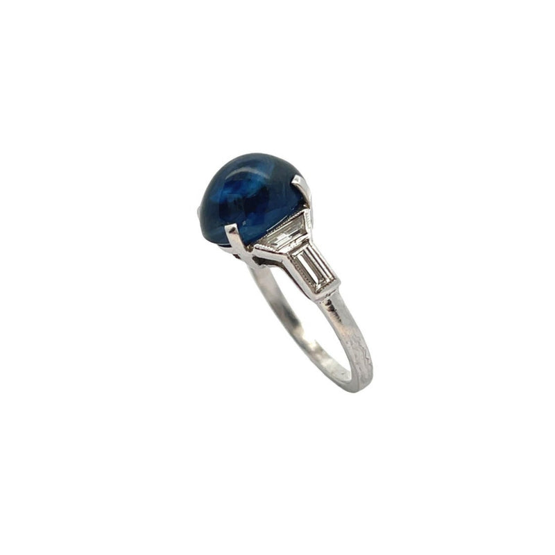 Cabochon Sapphire Ring