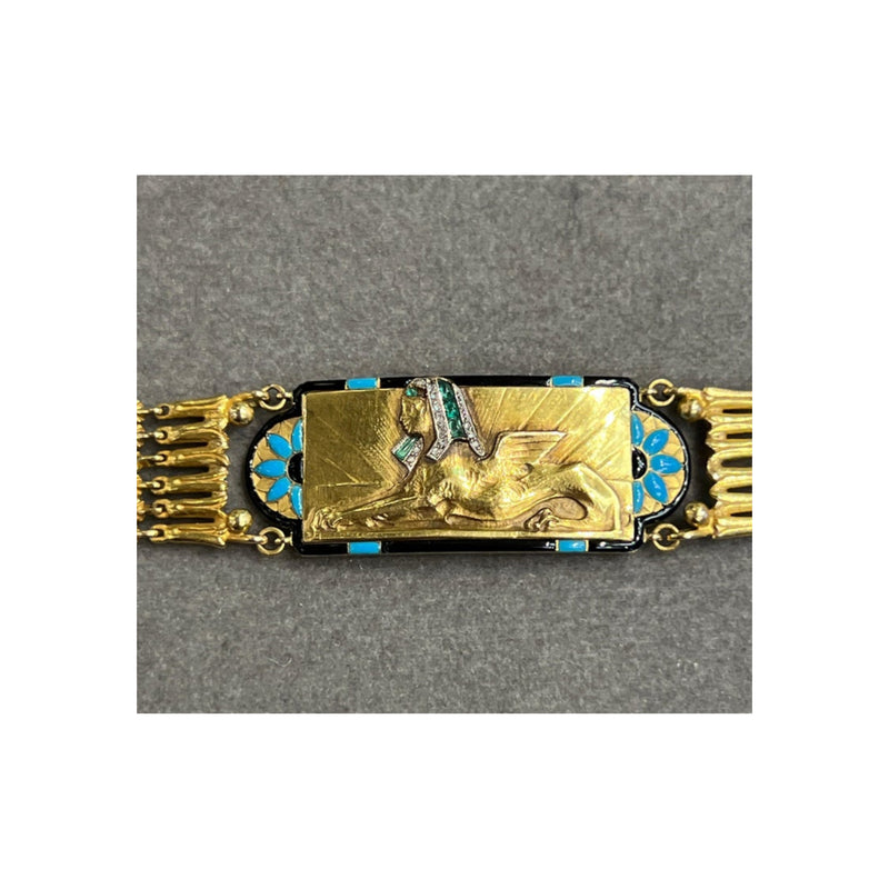 Cartier Egyptian Revival Bracelet