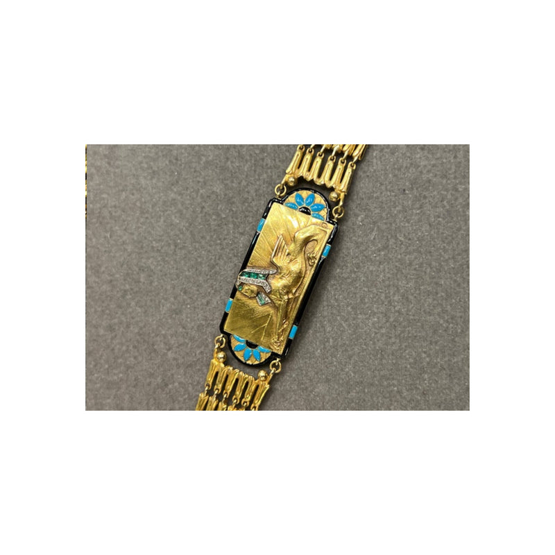 Cartier Egyptian Revival Bracelet