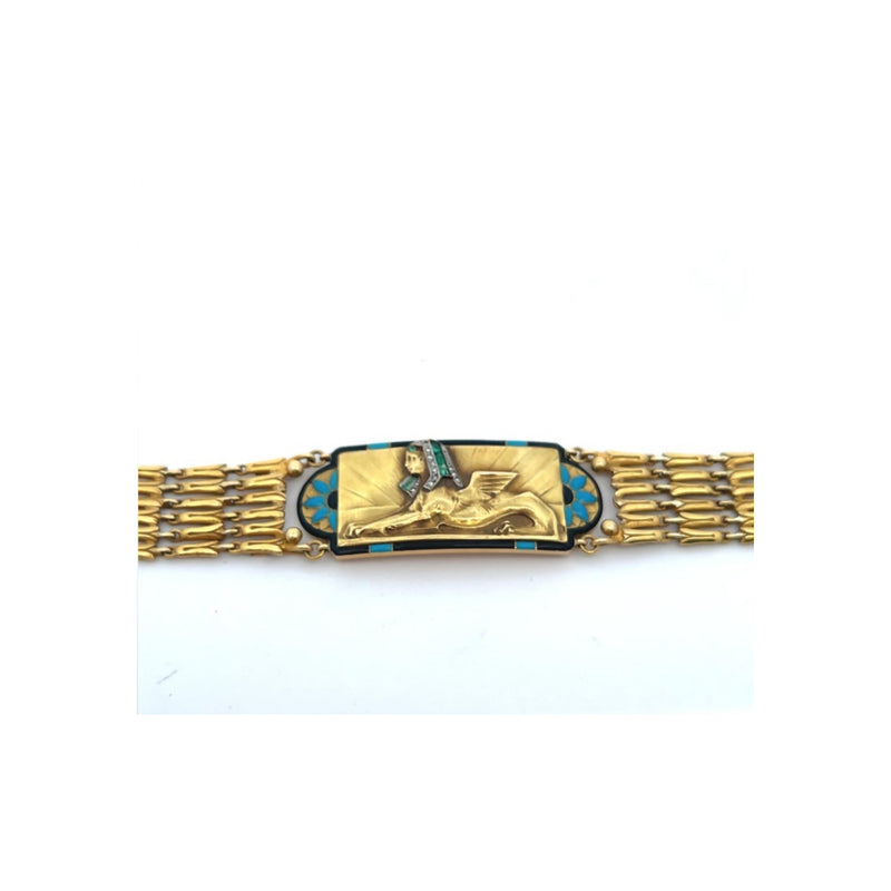 Cartier Egyptian Revival Bracelet