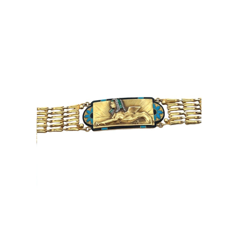 Cartier Egyptian Revival Bracelet