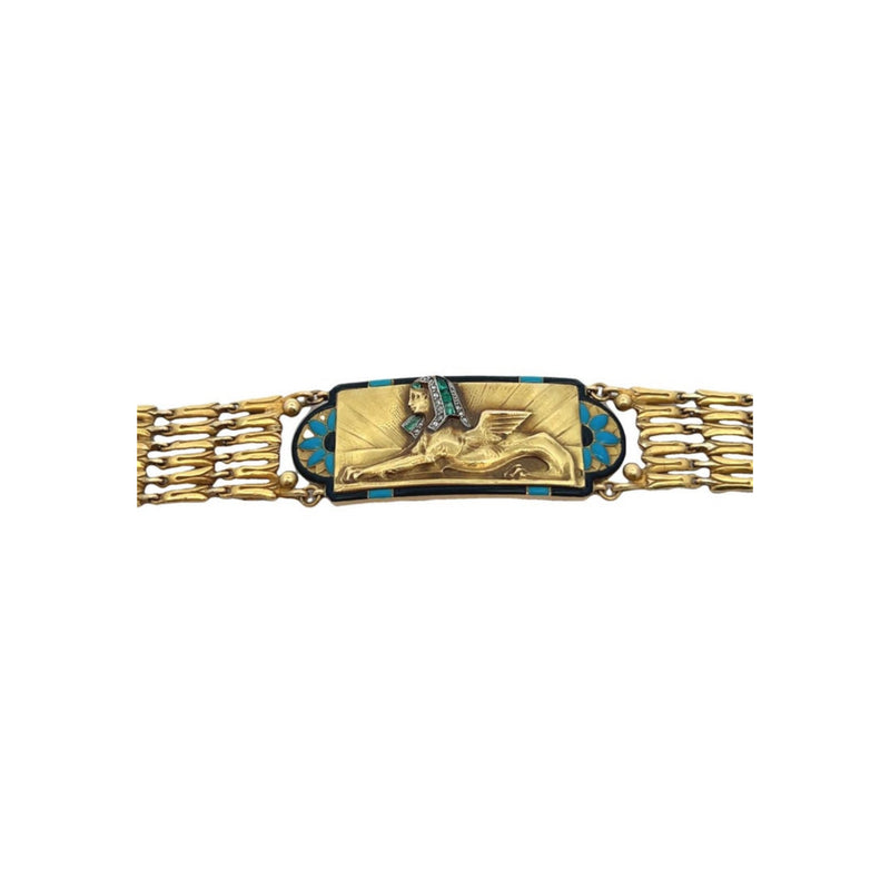 Cartier Egyptian Revival Bracelet